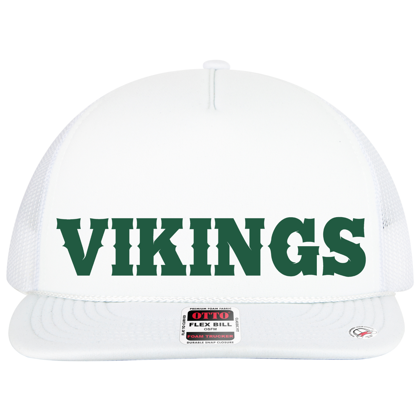 NRS: Vikings Flex-Bill Foam Trucker Hat