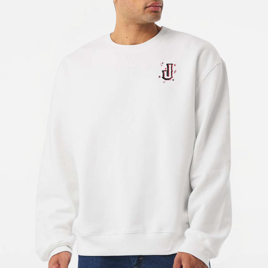 JYAA: Collage Print 10oz Heavyweight Sweatshirt