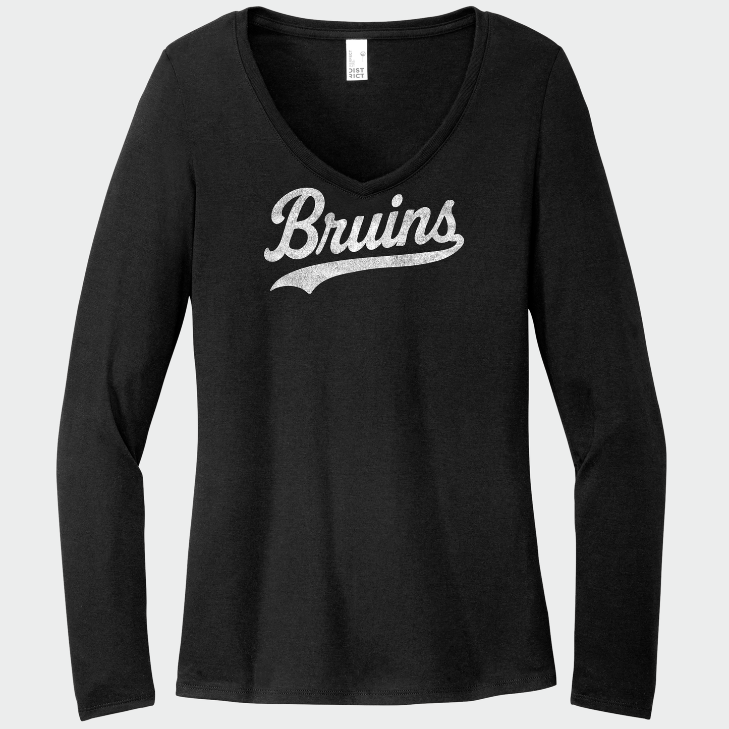 BRUINS: Swash Women's Long Sleeve V-Neck