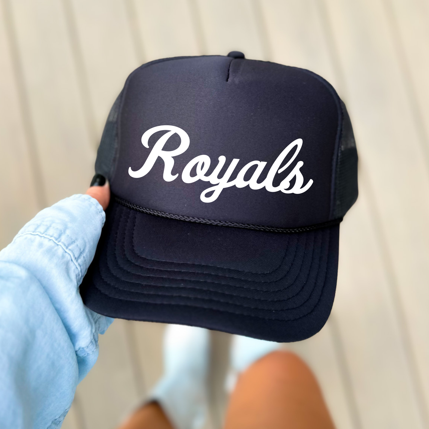 TCR: Royals Script, Foam Trucker Hat