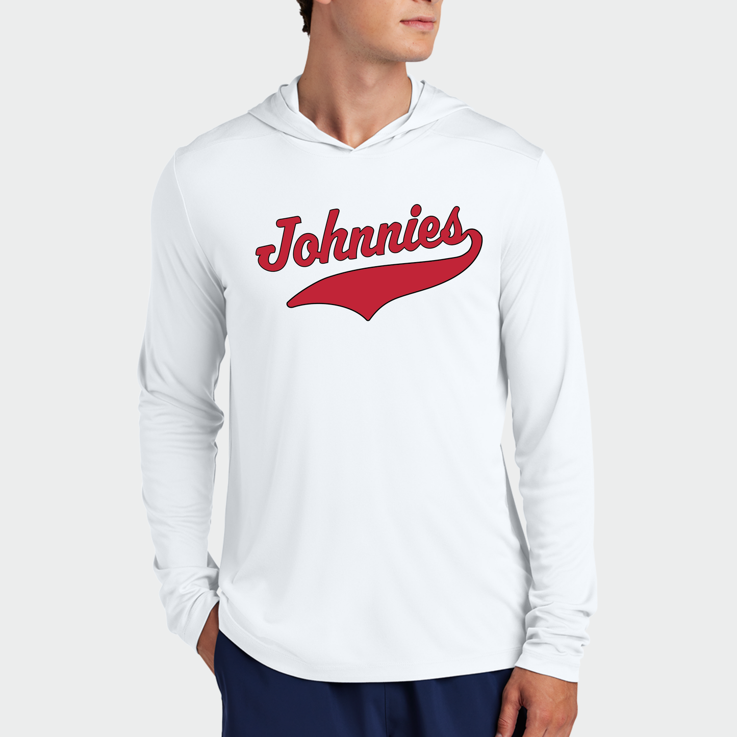 JTB: Johnnies Swash Long Sleeve UV Pro Hooded Tech T-Shirt
