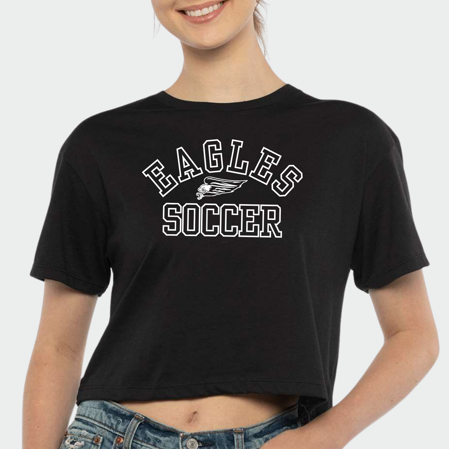NAGS: Eagles Soccer, Women's Cropped Tee