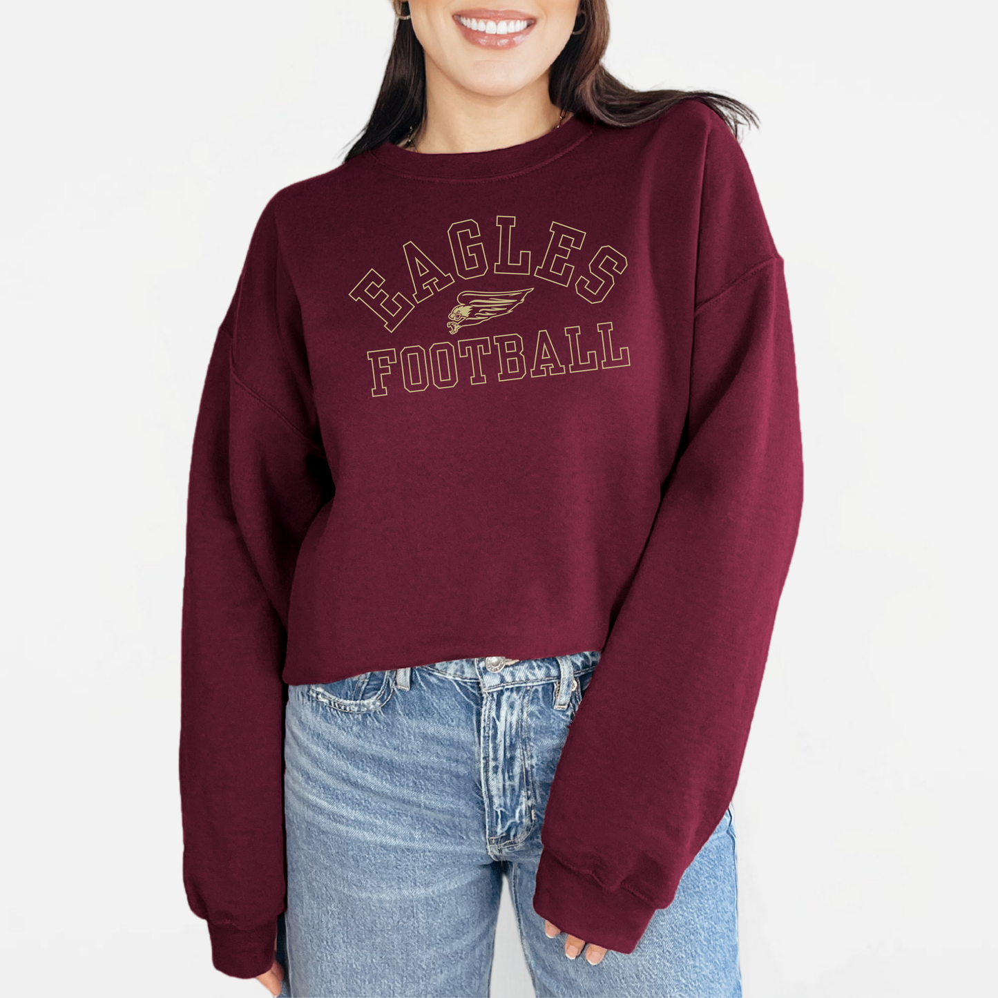 NAFootball: Eagles Football Classic Crew Sweatshirt