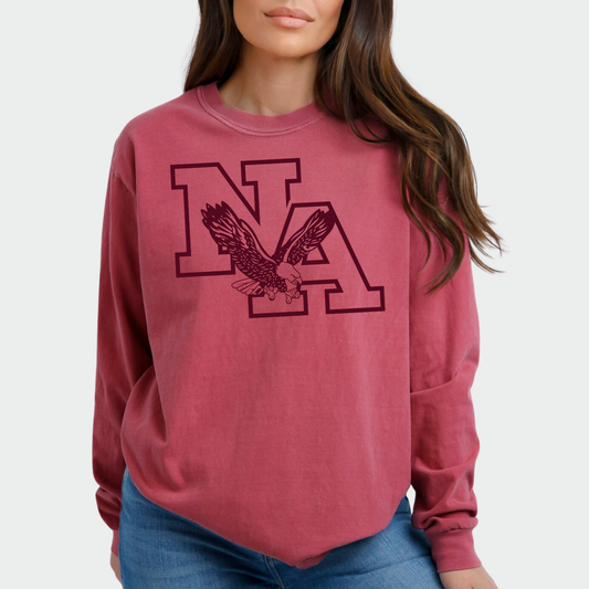 The James: Long Sleeve Crew T-Shirt