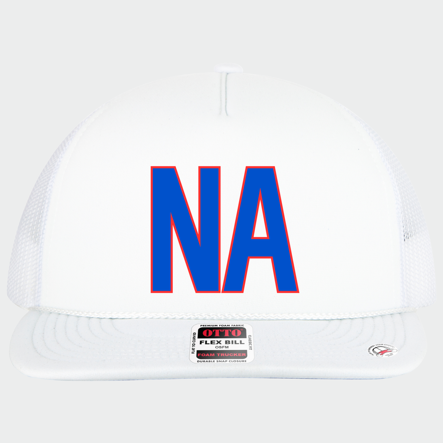 PATRIOTIC: NA Foil Flex-Bill Trucker Hat