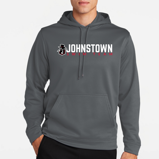 JS: Johnstown Swim Team Tech Hooded Sweatshirt