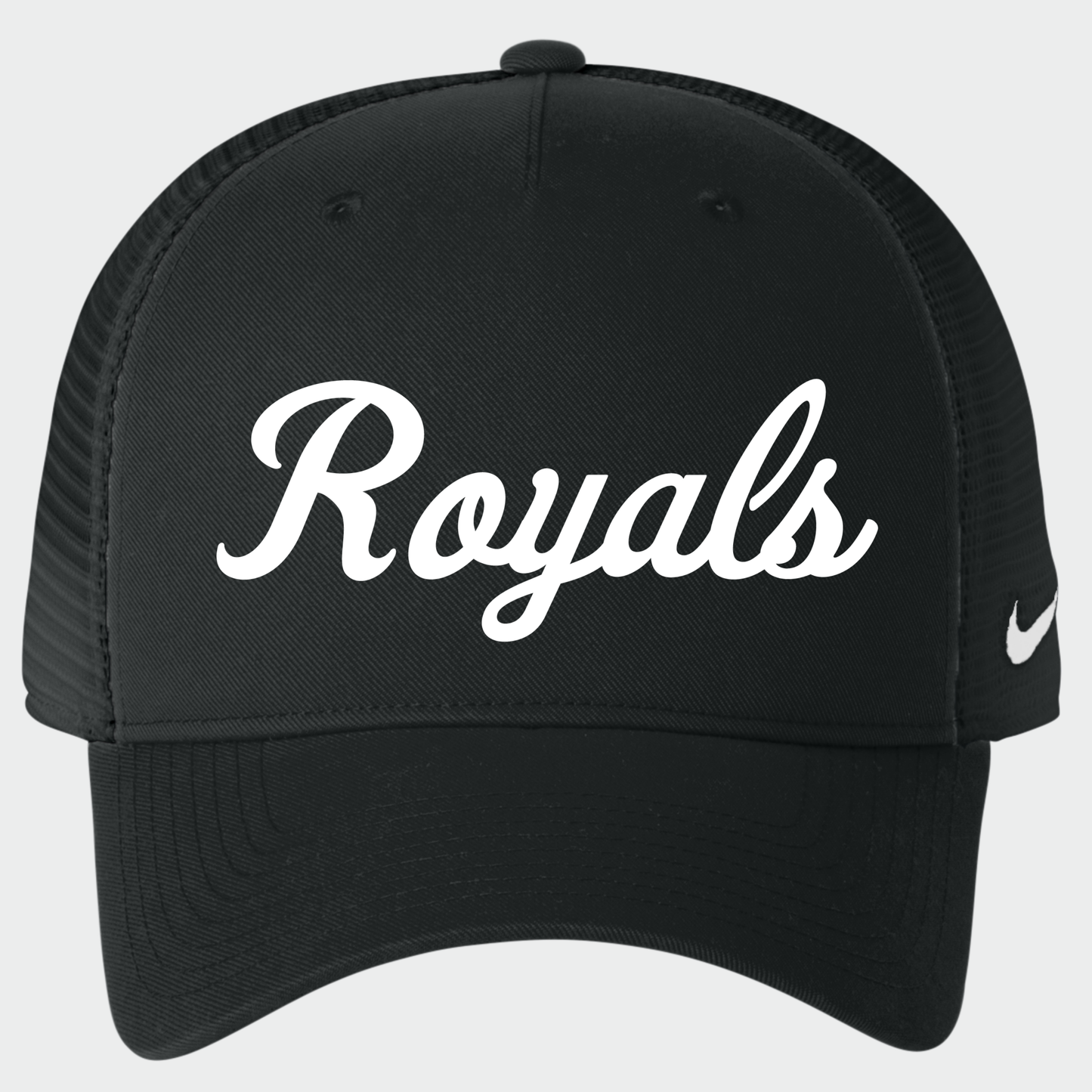 TCR: Royals Script, Snapback Mesh Trucker Hat