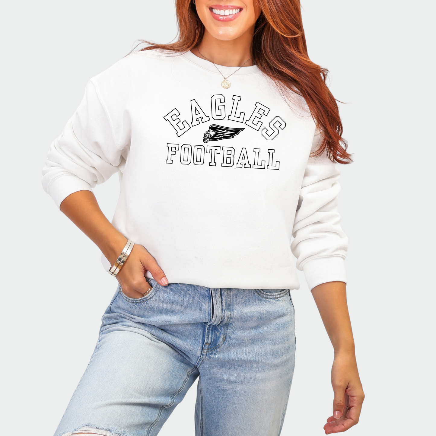 NAFootball: Eagles Football Classic Crew Sweatshirt