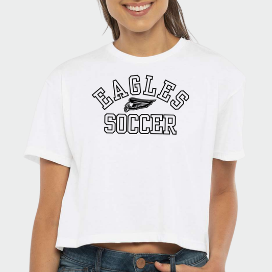 NAGS: Eagles Soccer, Women's Cropped Tee