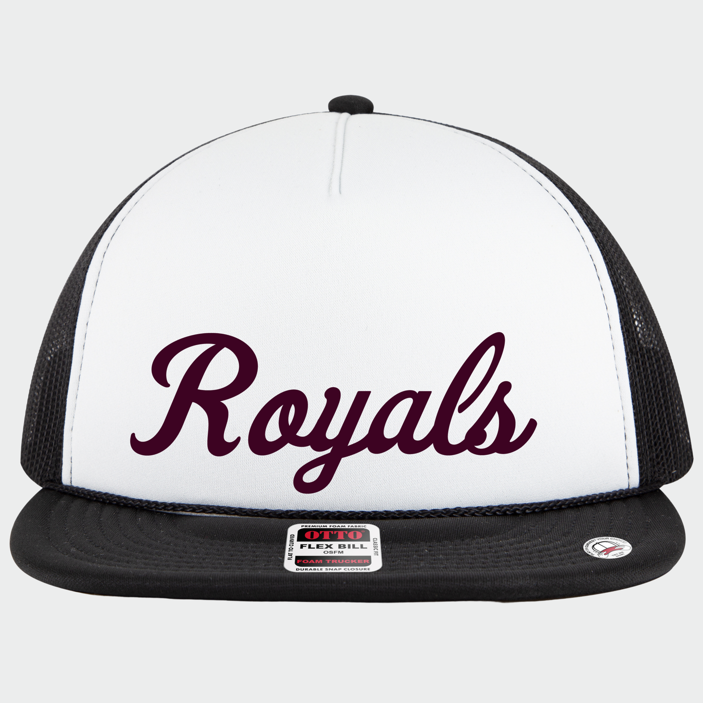 TCR: Royals Script, Flex-Bill Trucker Hat