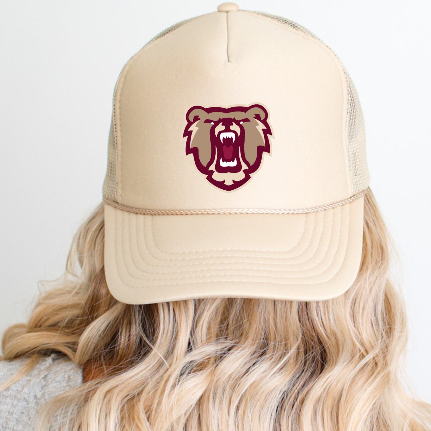BRUINS: Bear Foam Trucker Hat
