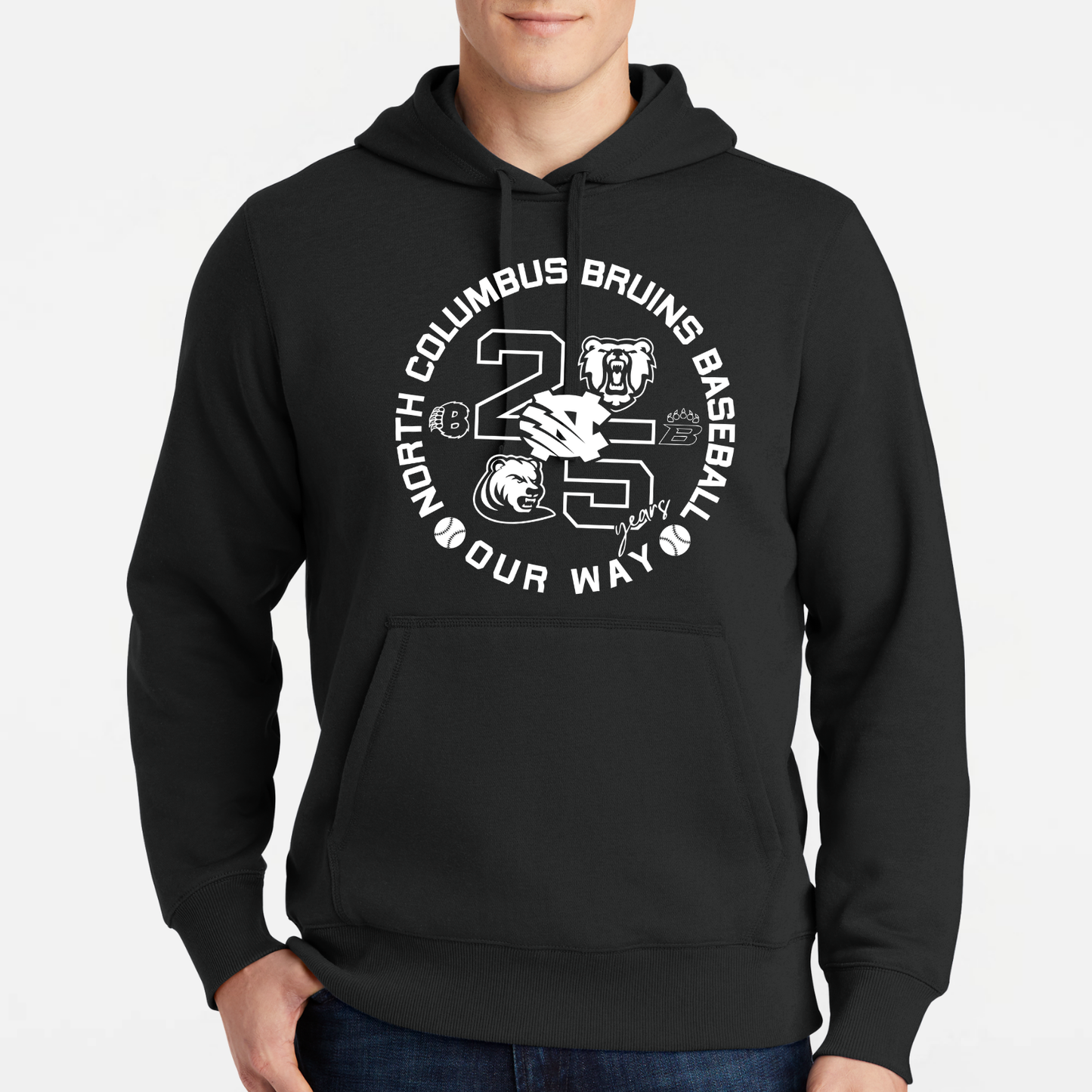 BRUINS: 25th Anniversary Pullover Hooded Sweatshirt