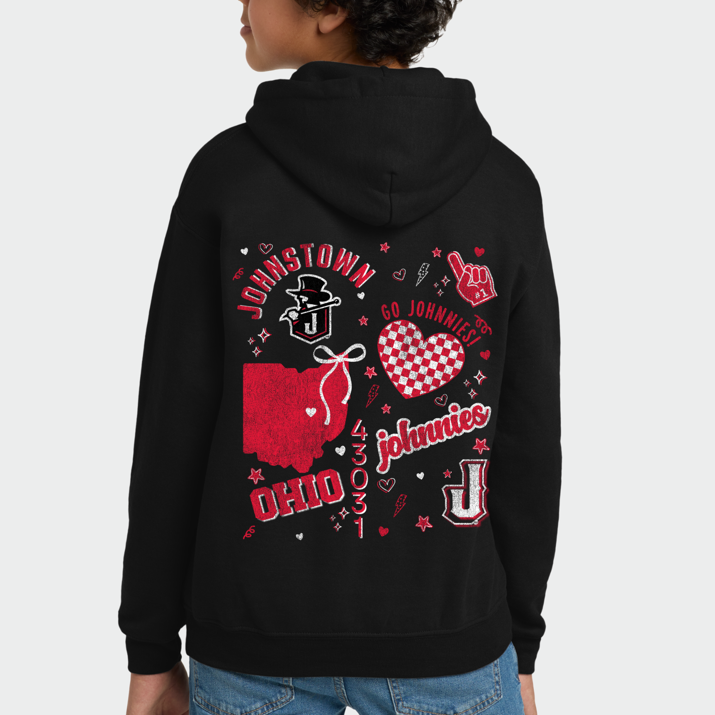 JYAA: Collage Pring *Youth* Hooded Sweatshirt