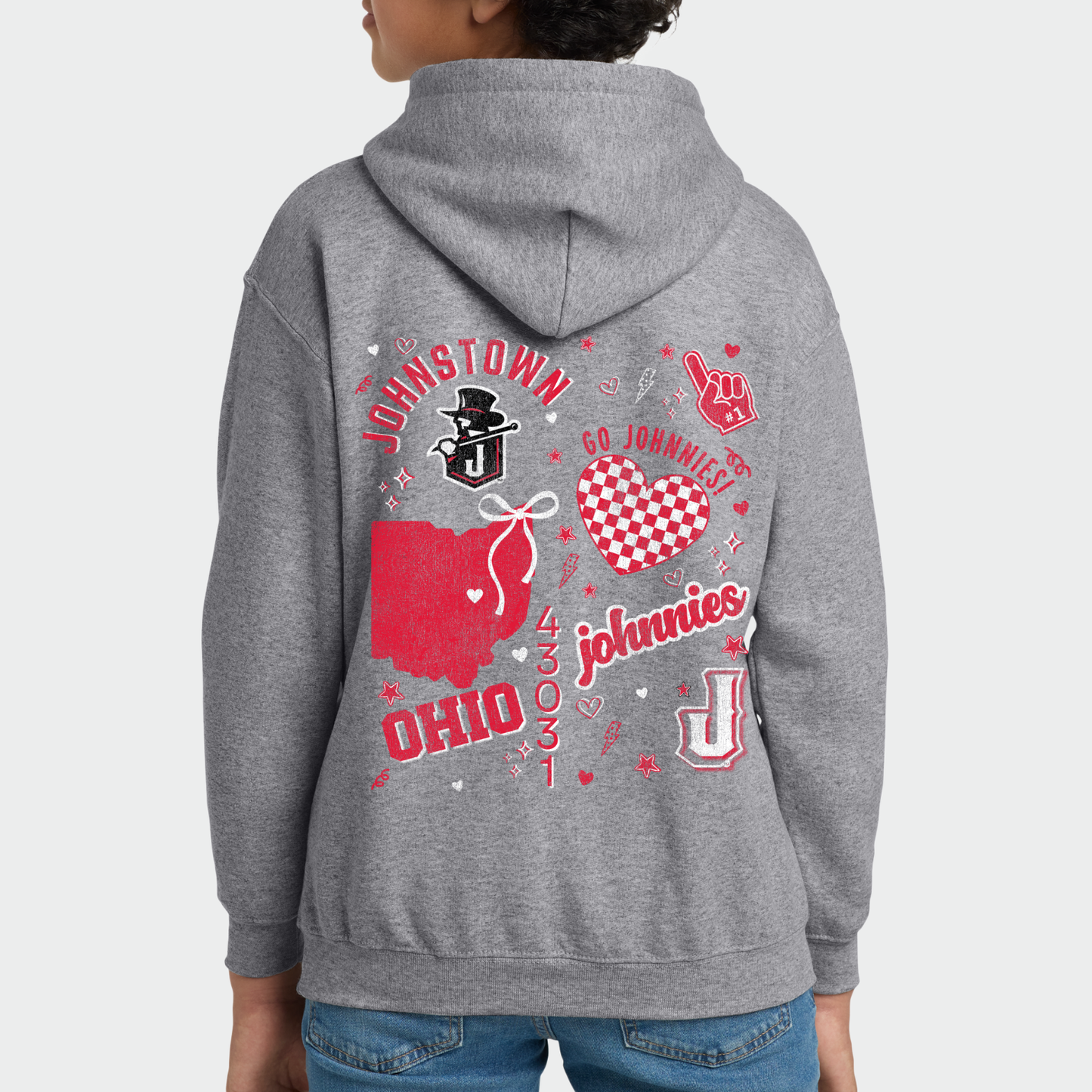 JYAA: Collage Pring *Youth* Hooded Sweatshirt