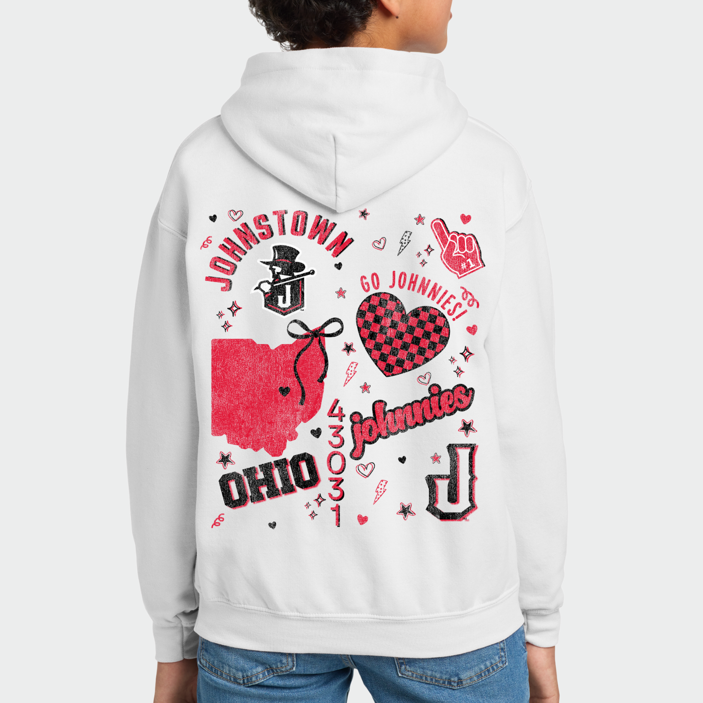 JYAA: Collage Pring *Youth* Hooded Sweatshirt