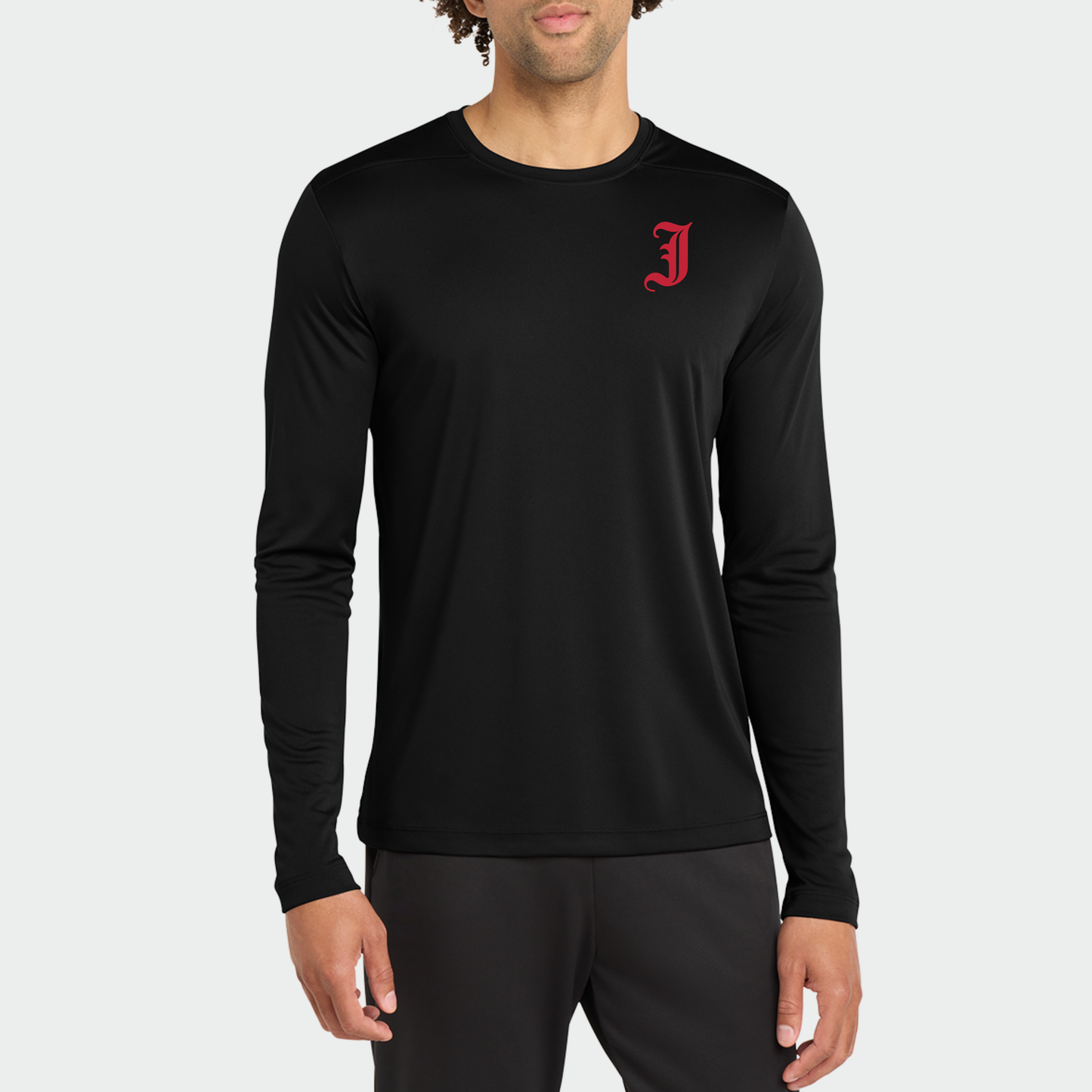 JTB: Old English J Long Sleeve UV Pro Tech T-Shirt
