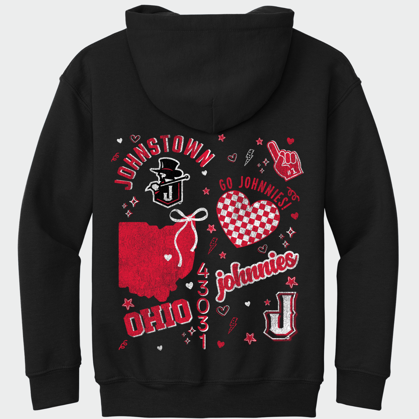 JYAA: Collage Pring *Youth* Hooded Sweatshirt