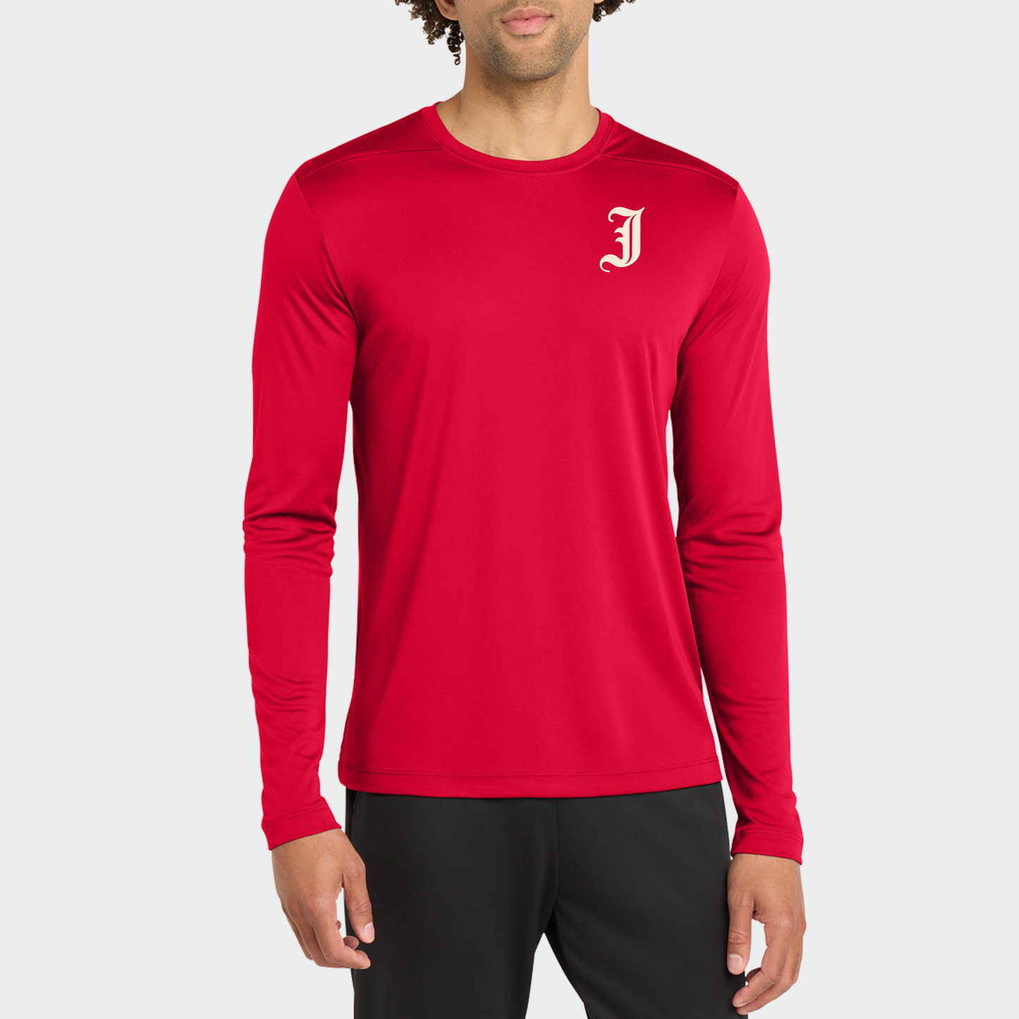 JTB: Old English J Long Sleeve UV Pro Tech T-Shirt
