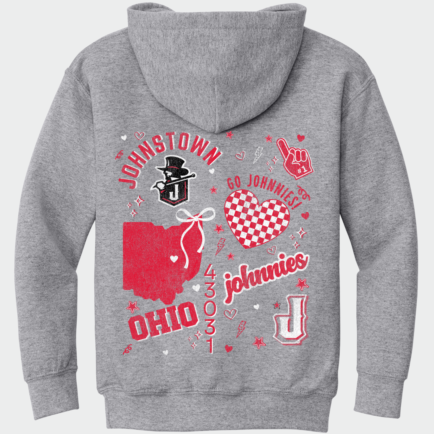 JYAA: Collage Pring *Youth* Hooded Sweatshirt