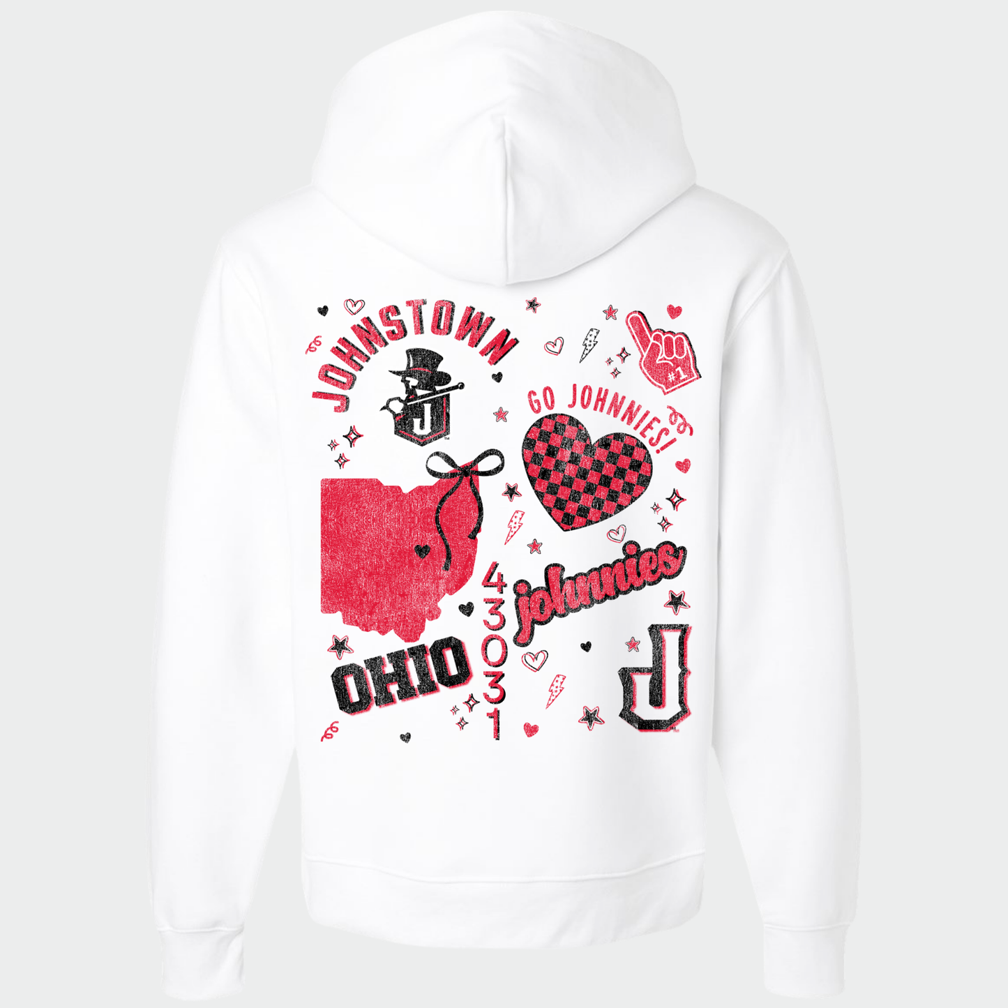 JYAA: Collage Pring *Youth* Hooded Sweatshirt