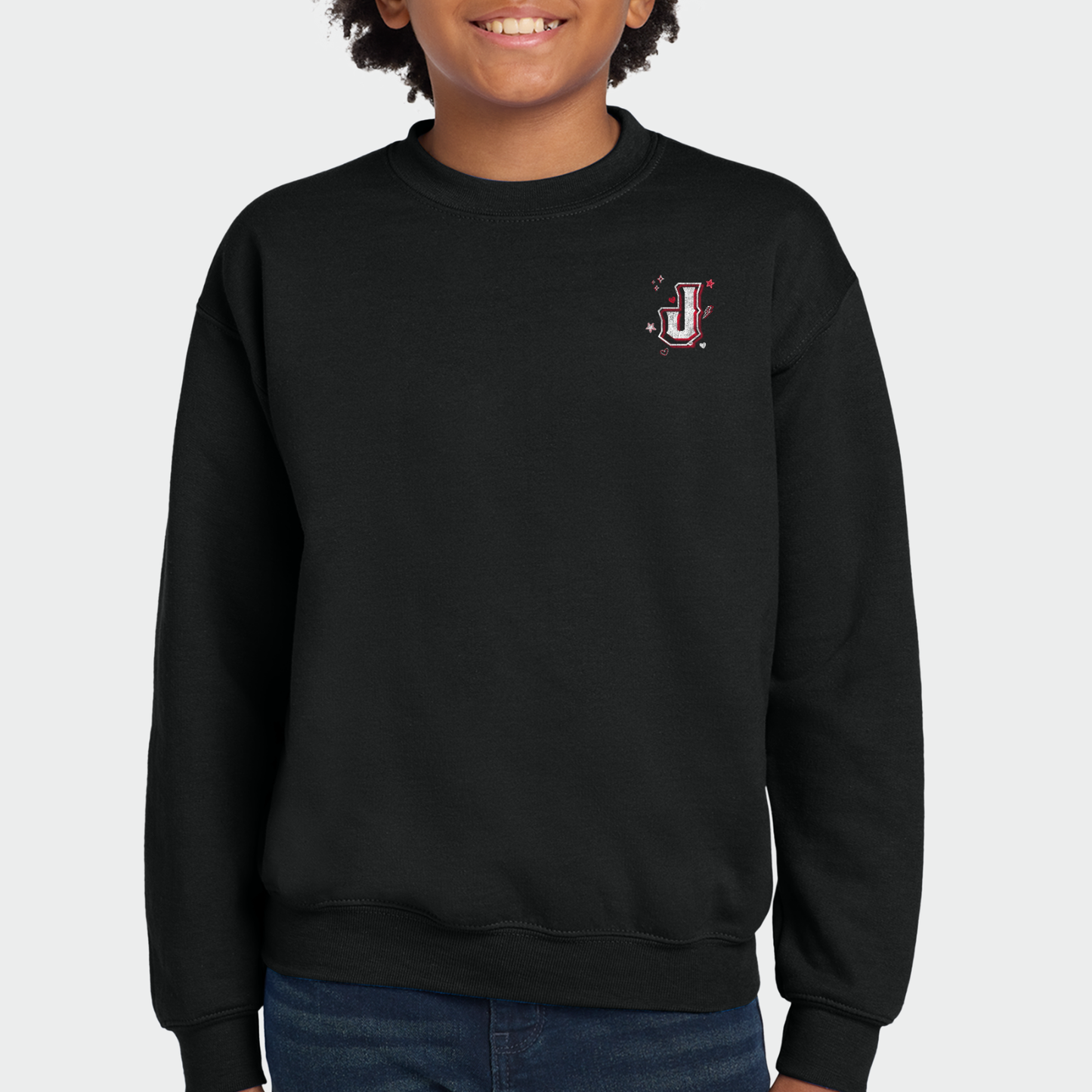 JYAA: Collage Print *Youth* Crew Sweatshirt