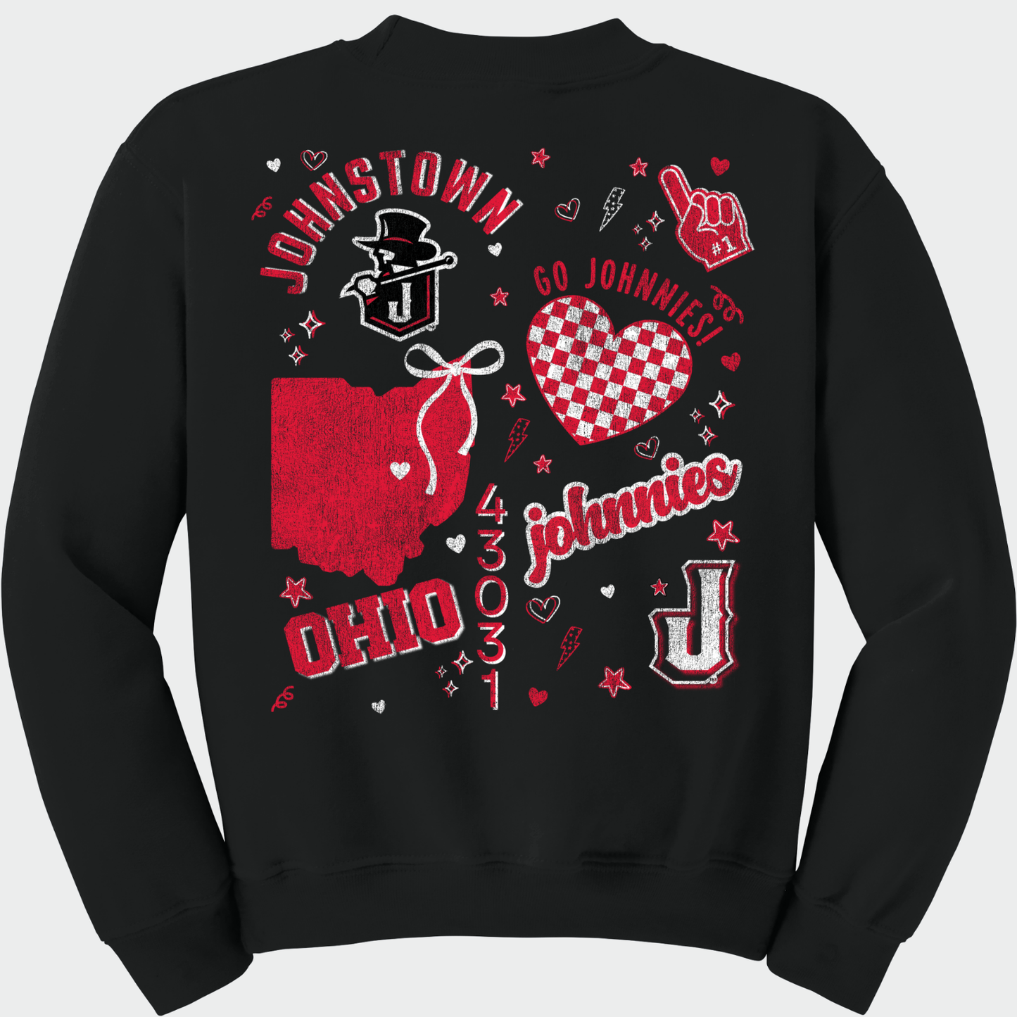 JYAA: Collage Print *Youth* Crew Sweatshirt