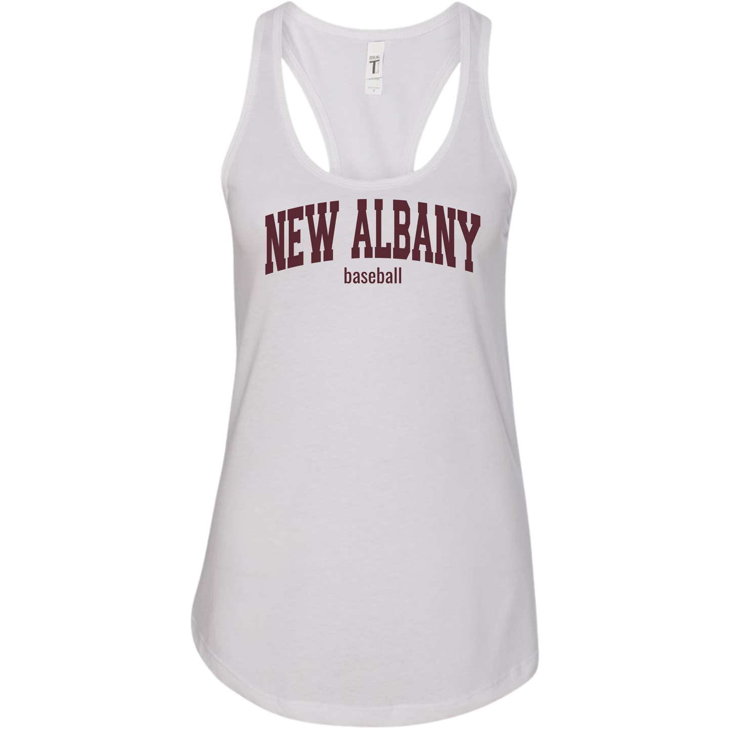 NA Baseball: Women's Racerback Tank Top