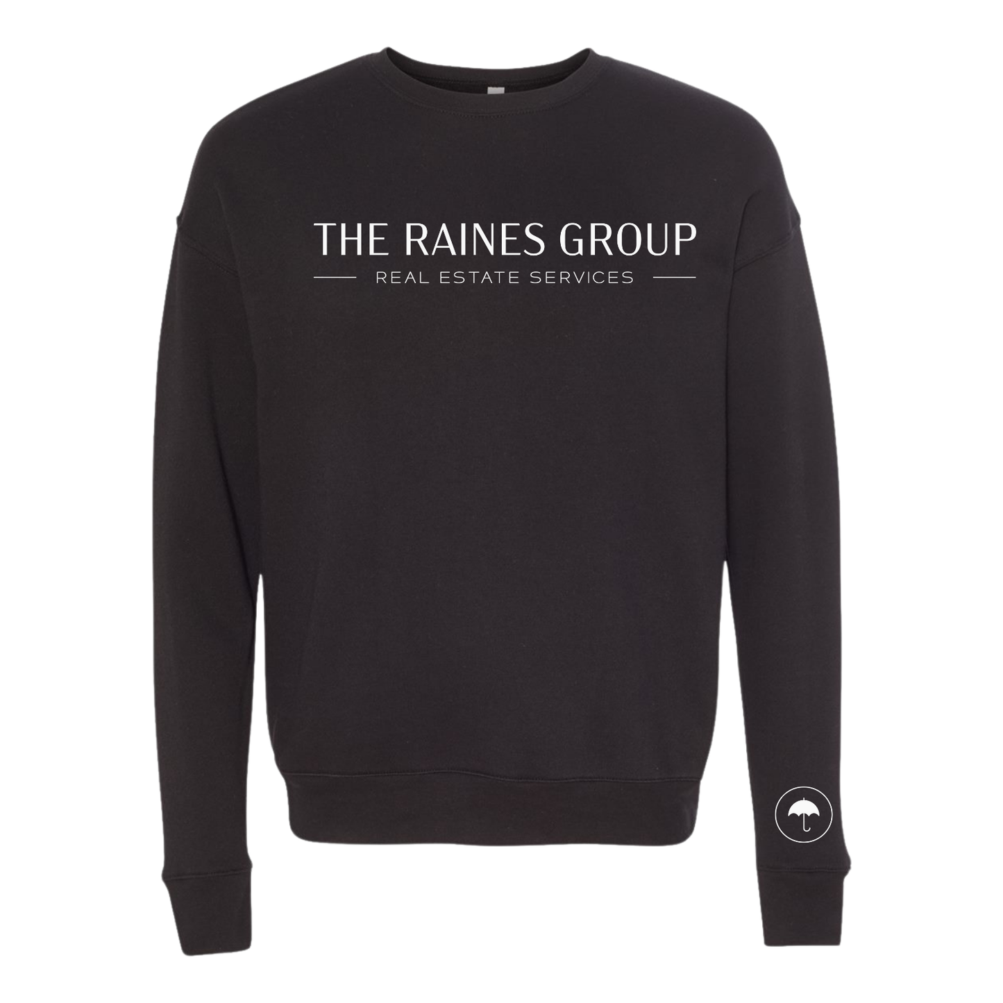TRG: Sponge Fleece Crewneck Sweatshirt with Sleeve Detail