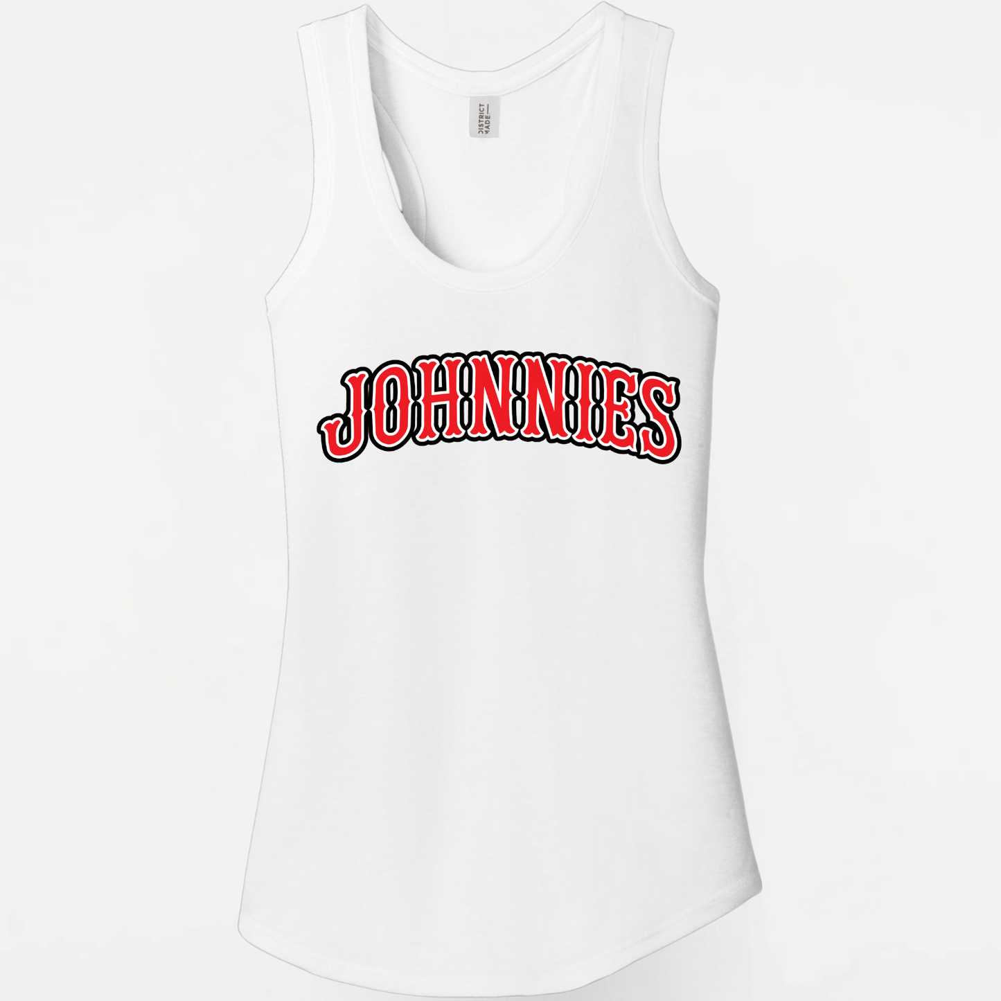JTB: Johnnies Retro Font Women's Triblend Tank