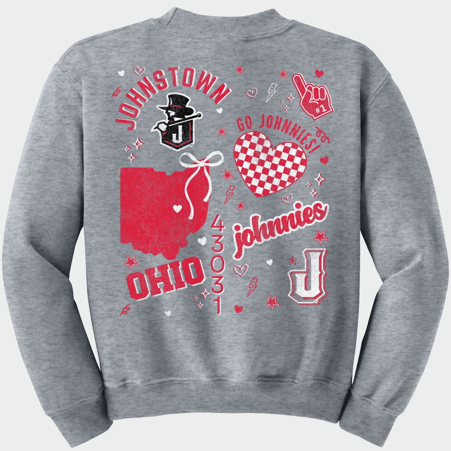 JYAA: Collage Print *Youth* Crew Sweatshirt