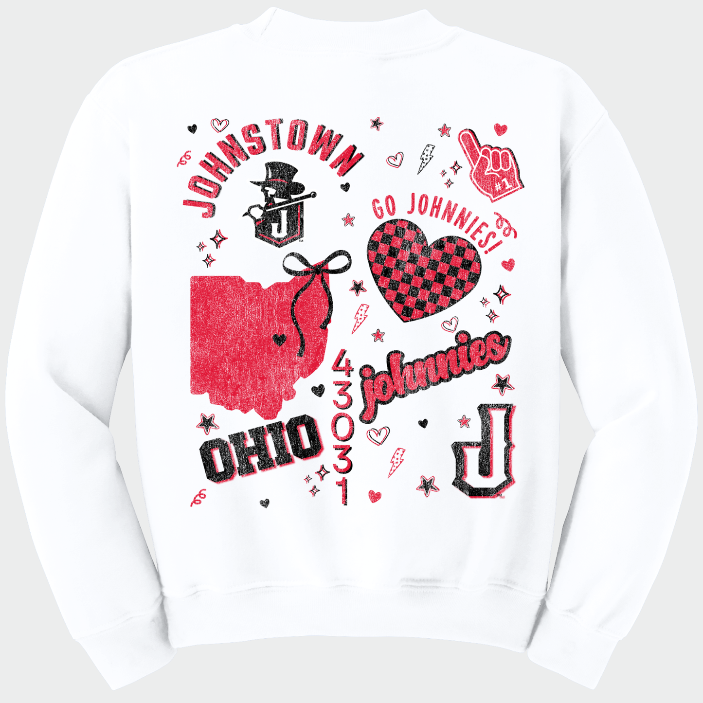JYAA: Collage Print *Youth* Crew Sweatshirt