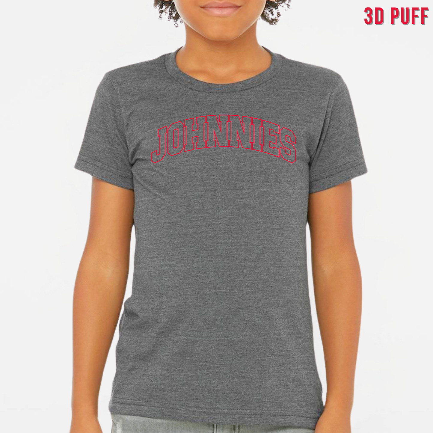 JYAA: Johnnies *Puff Print* Blended T-Shirt