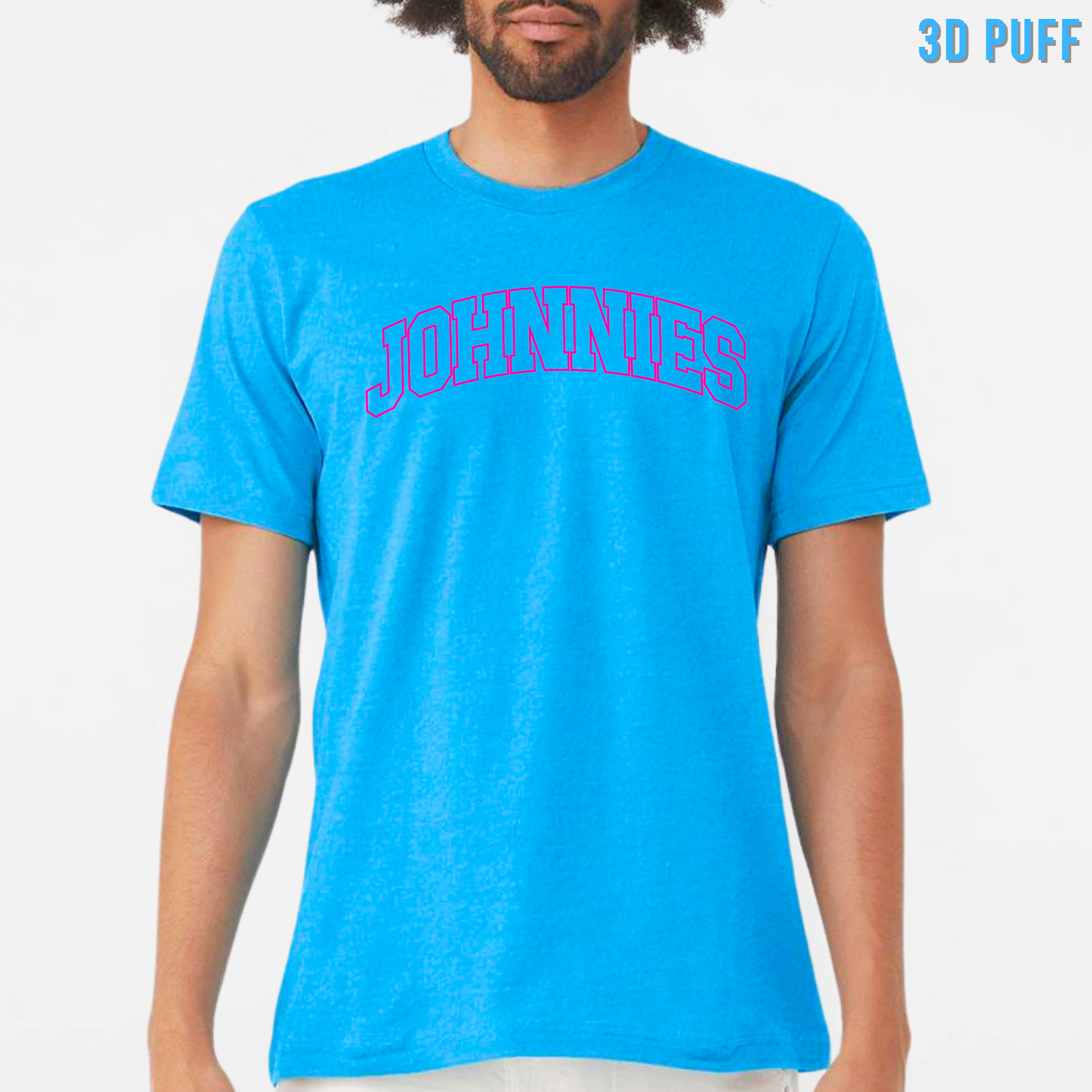 JYAA: Johnnies *Puff Print* Blended T-Shirt