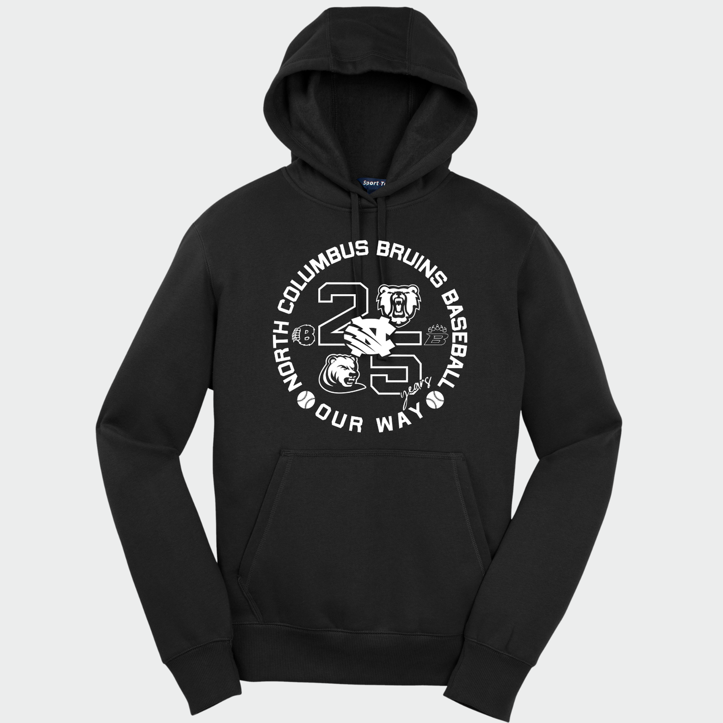 BRUINS: 25th Anniversary Pullover Hooded Sweatshirt