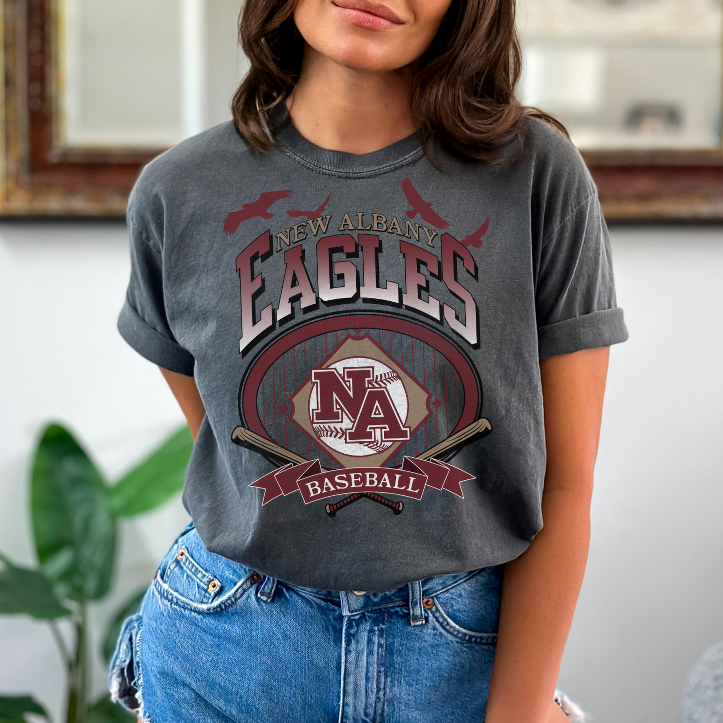 Vintage Collection: Eagles Baseball T-Shirt