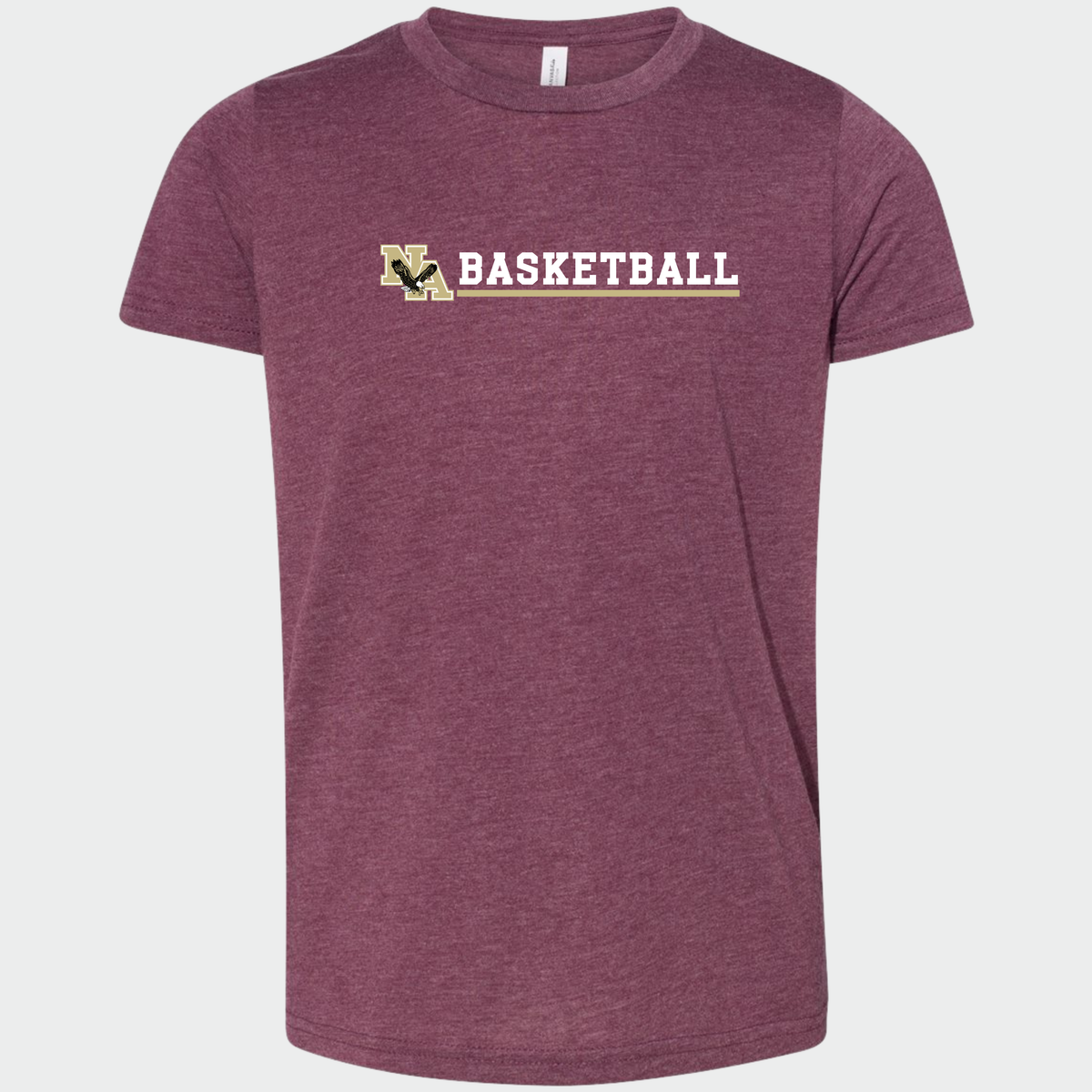 NAGTB: NA Basketball, Triblend Tee