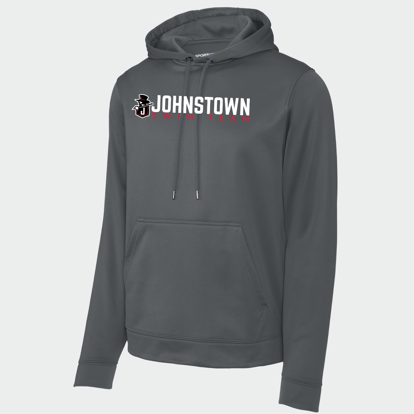 JS: Johnstown Swim Team Tech Hooded Sweatshirt