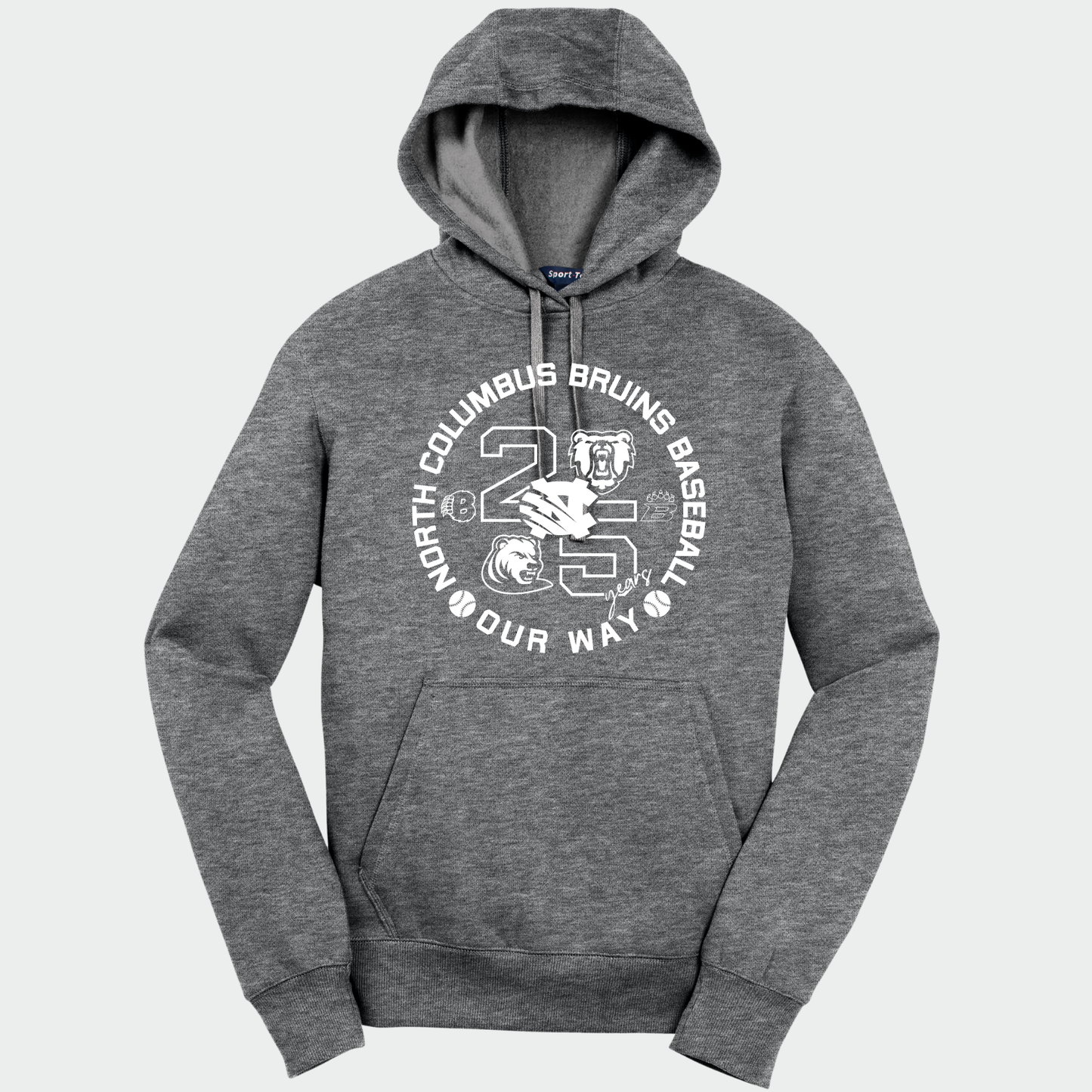 BRUINS: 25th Anniversary Pullover Hooded Sweatshirt