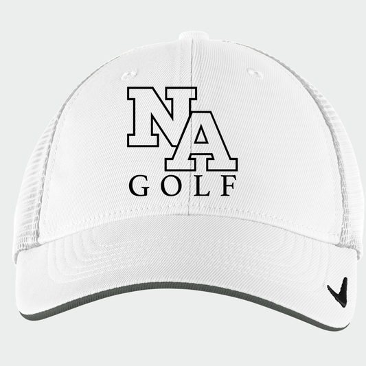 NAGolf: Embroidered, Nike Fitted Trucker Hat