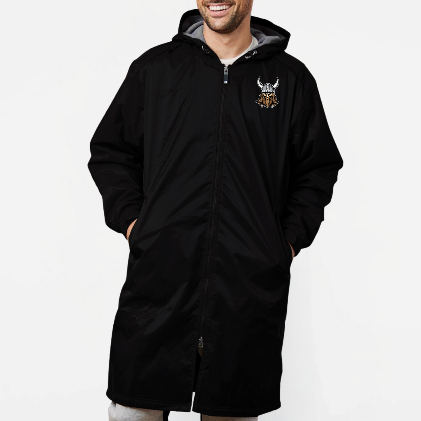 NRS: Vikings Swim Team Long-Length Hooded Jacket