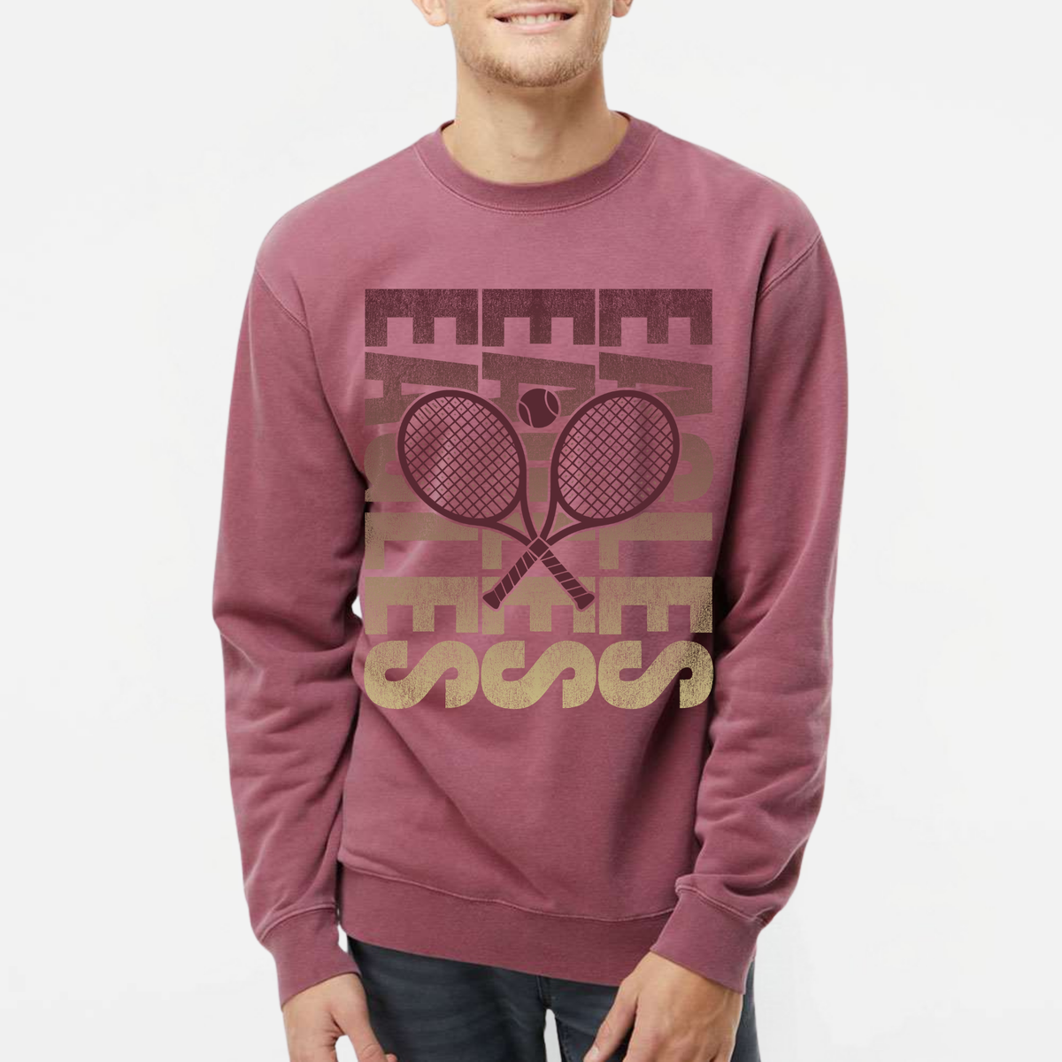 NATennis: Pigment-Dyed Crew Sweatshirt