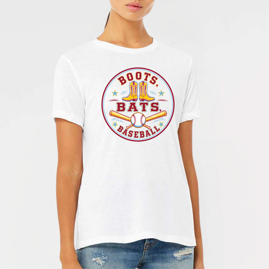 Boots, Bats & Baseball Women's Triblend Tee