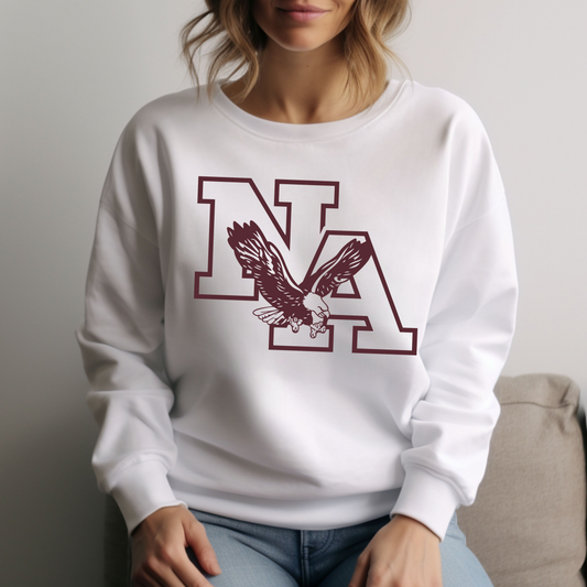 NAPTO: **Final Fiew** NA, Drop Shoulder, Sponge Fleece Sweatshirt