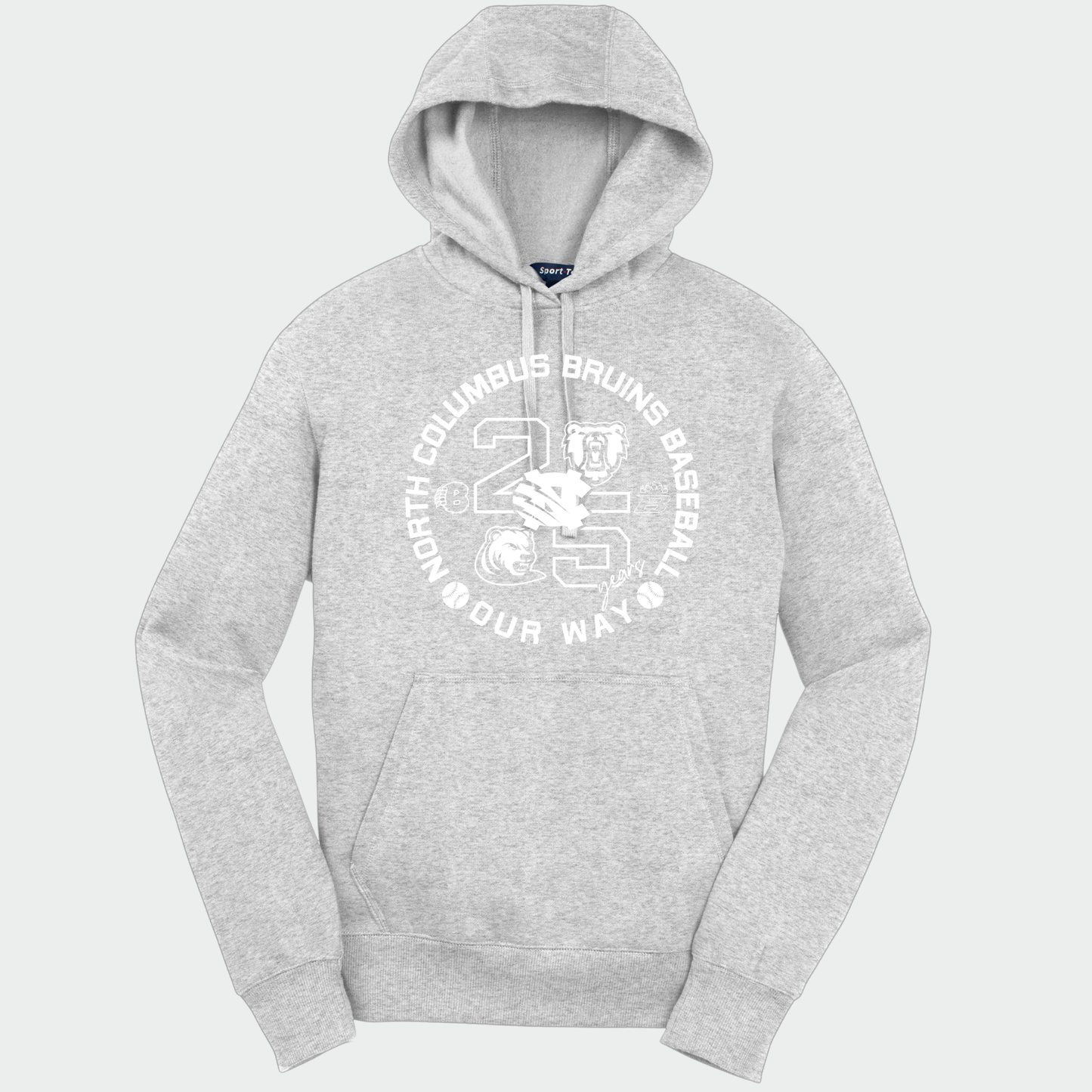 BRUINS: 25th Anniversary Pullover Hooded Sweatshirt