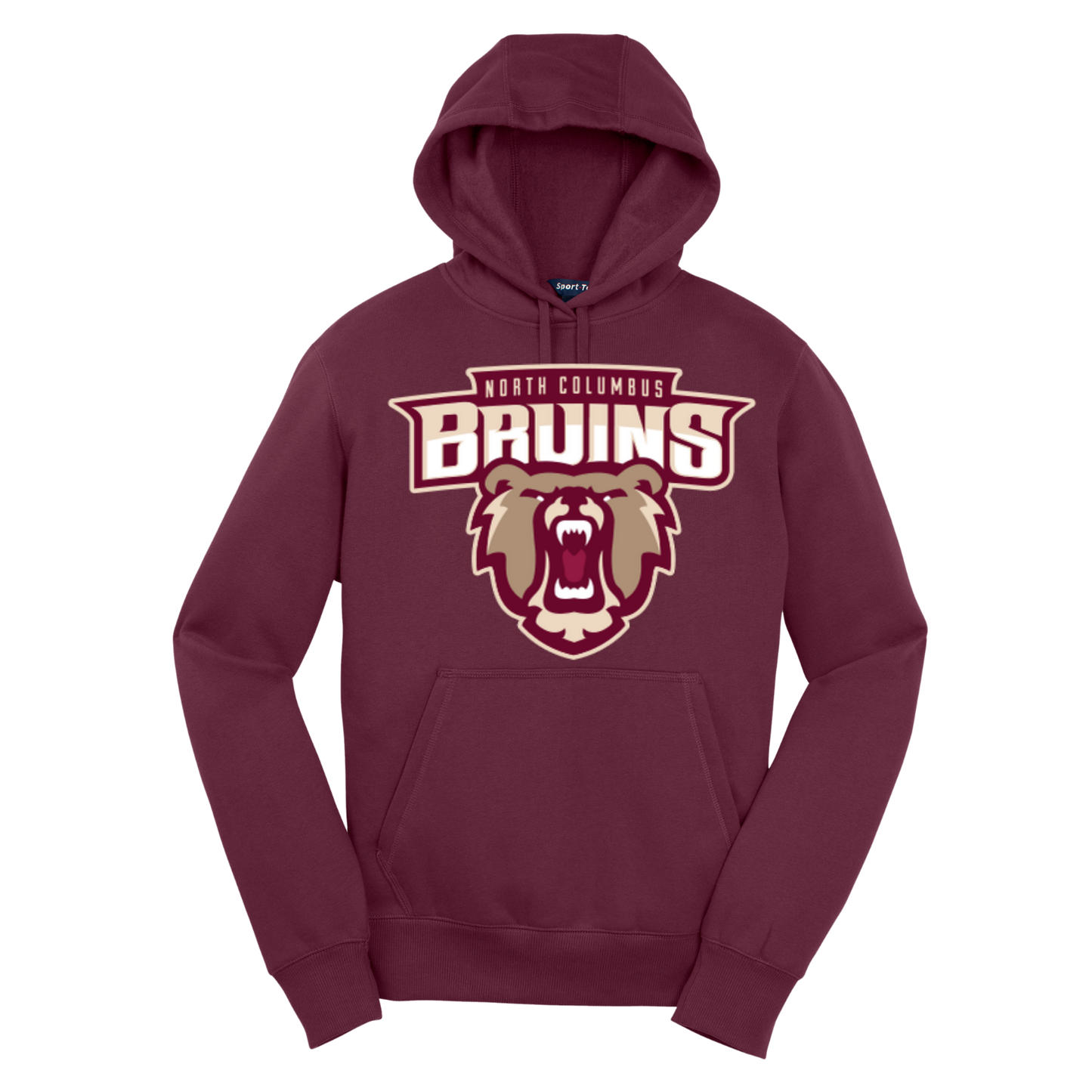 Bruins: Bear Logo Pullover Hooded Sweatshirt