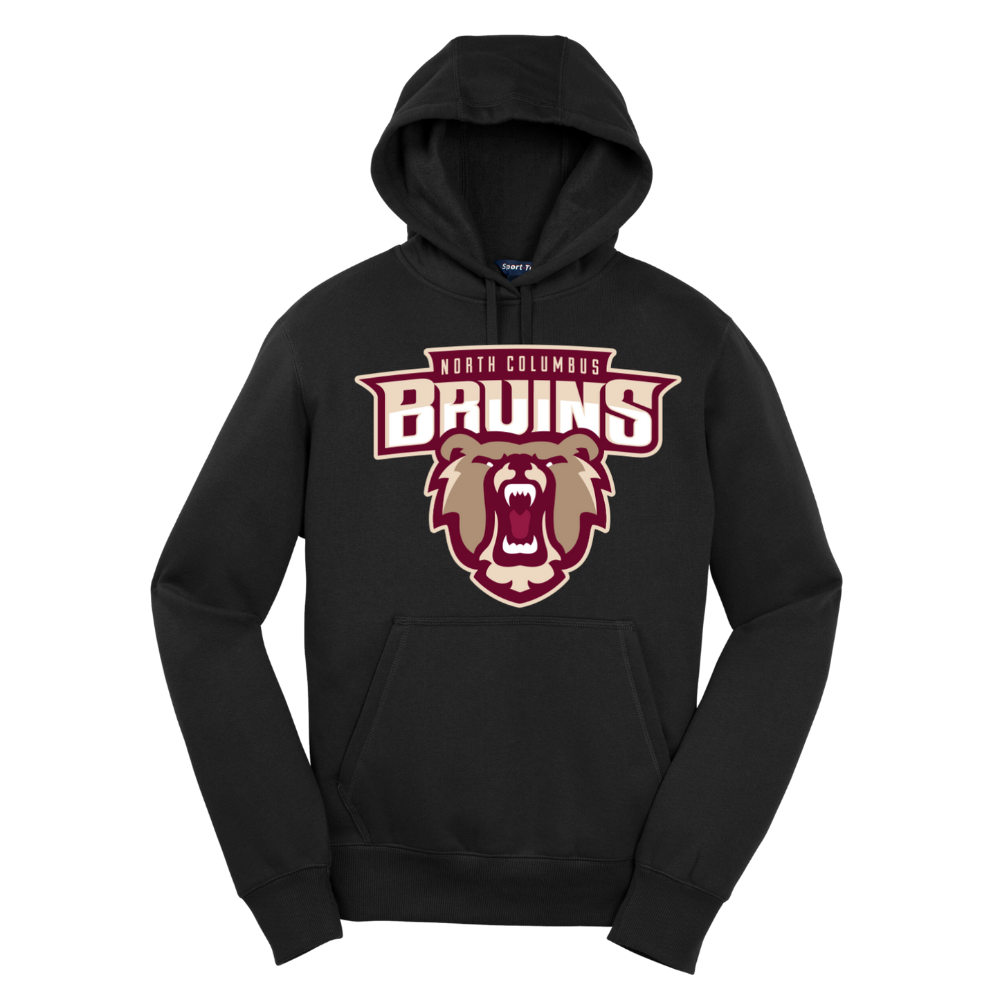 Bruins: Bear Logo Pullover Hooded Sweatshirt