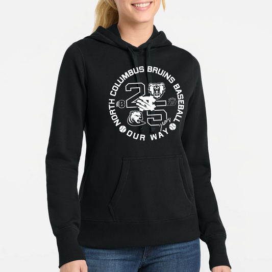 BRUINS: 25th Anniversary Women's Pullover Hooded Sweatshirt