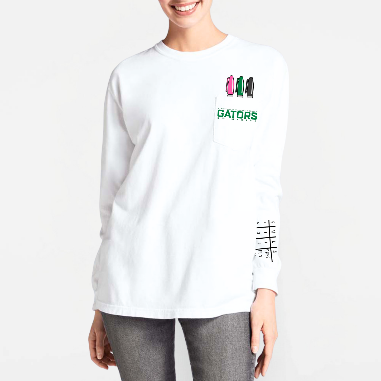 PTAC: Permanent Marker Pocket Long Sleeve Tee