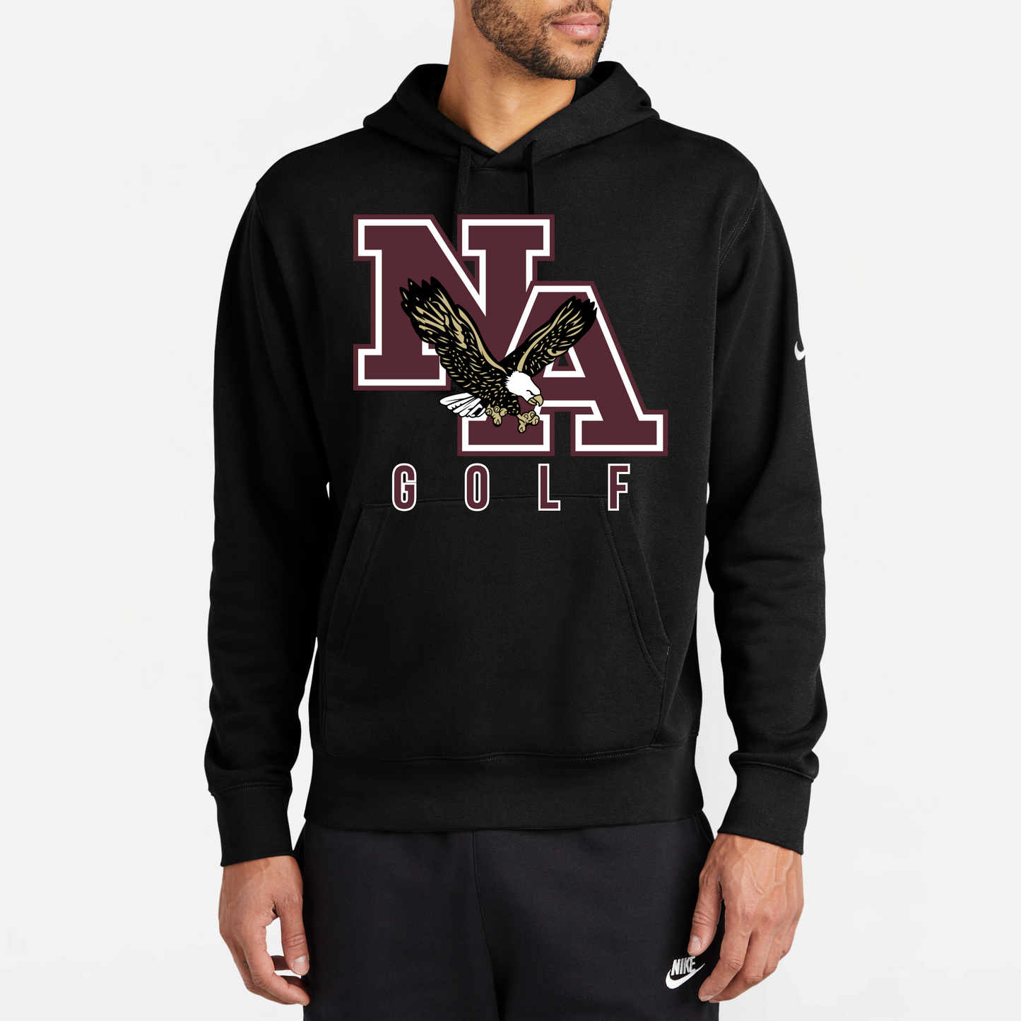 NAGOLF: Nike Club Fleece Hooded Sweatshirt
