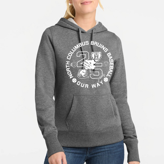 BRUINS: 25th Anniversary Women's Pullover Hooded Sweatshirt